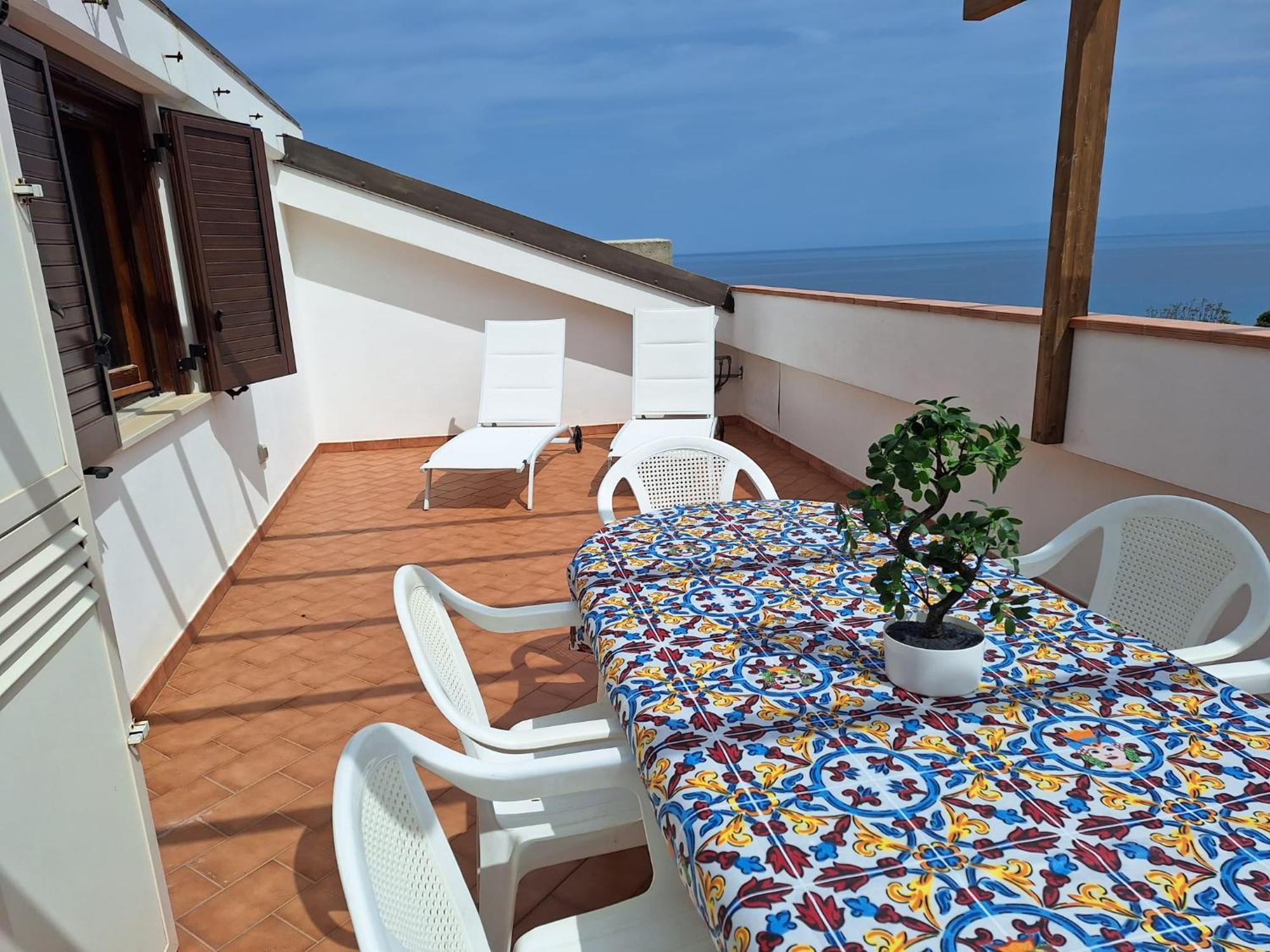 Apartament Terrazza Michelino Parghelia Zewnętrze zdjęcie
